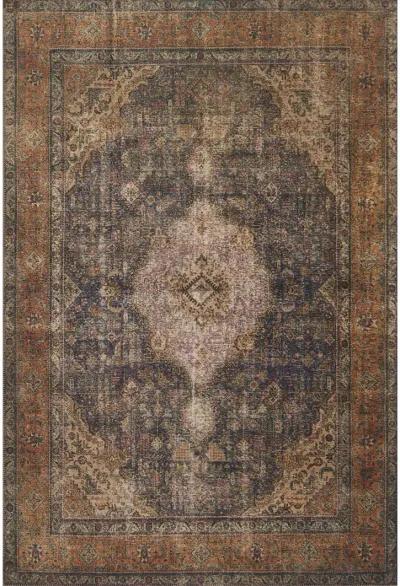 Loren LQ02 Plum/Multi 7'6" x 9'6" Rug