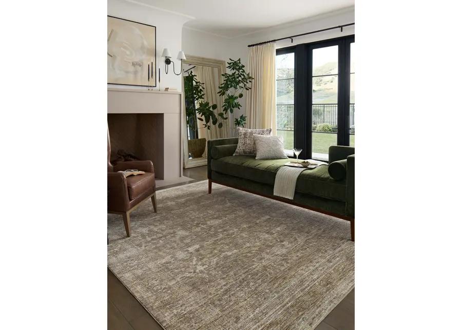 II Tabitha Taupe/Pebble 9'6" x 13' Area Rug by Loloi II