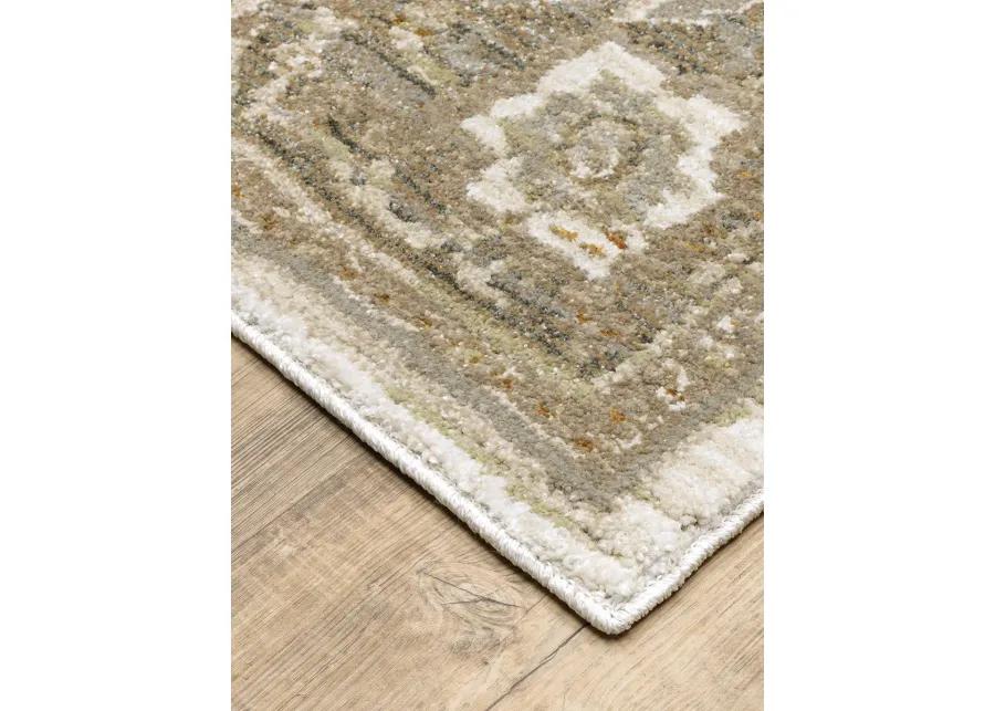 Andorra 2'3" x 8' Beige Rug