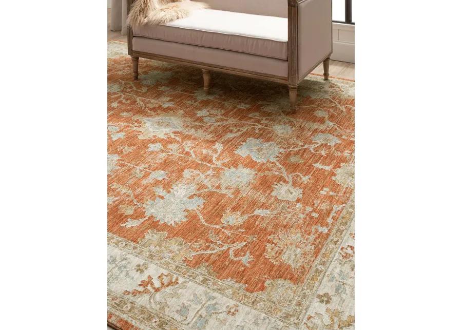 Adalia Iznik Rust 2' 7" X 7' 3" Rug