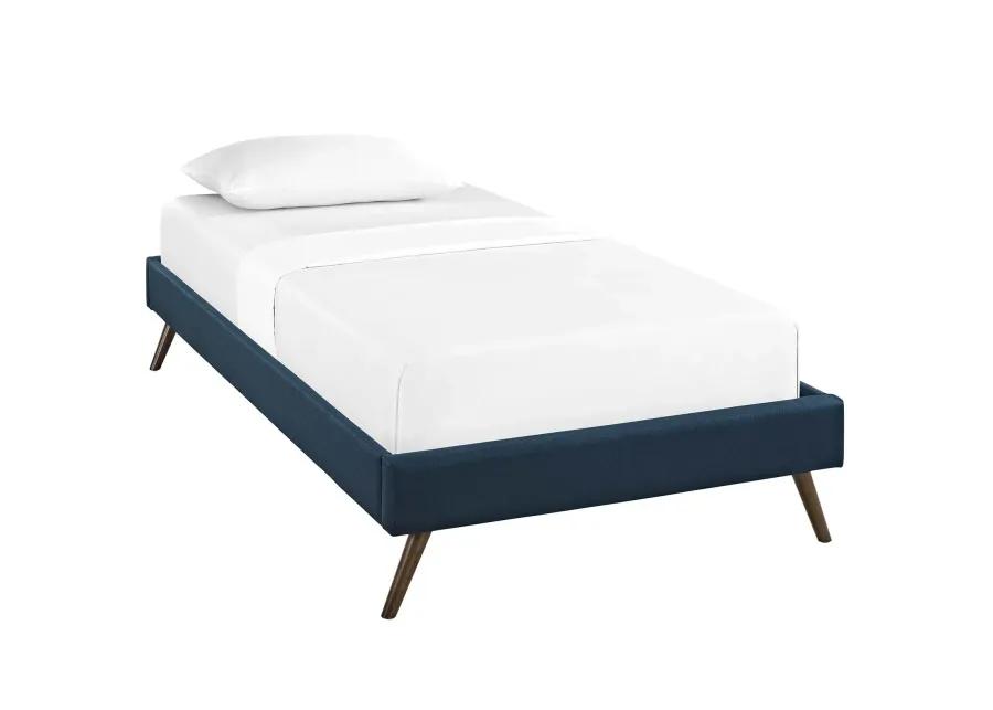 Modway - Loryn Twin Fabric Bed Frame with Round Splayed Legs