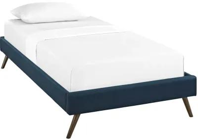 Modway - Loryn Twin Fabric Bed Frame with Round Splayed Legs