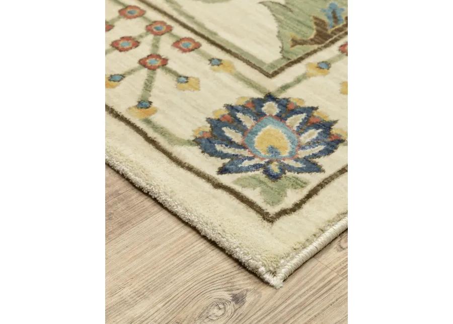 Francesca 3'3" x 5' Ivory Rug