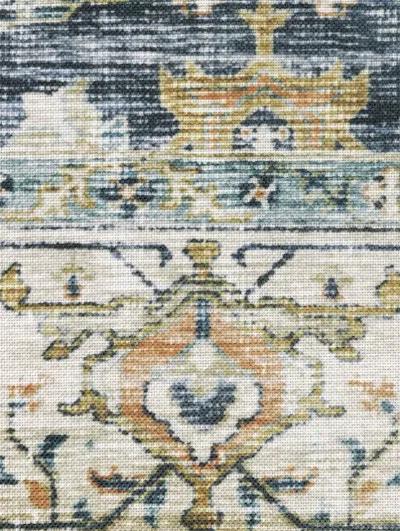 Charleston 2' x 8' Blue Rug