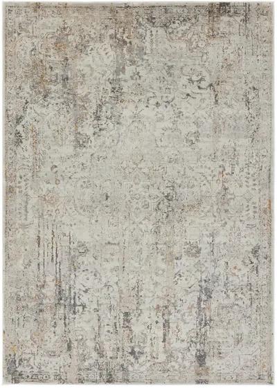 Acadia Belvoir Gray 9'10" x 12' Rug