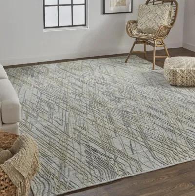 Elias 6589F Gray/Ivory 2' x 3' Rug