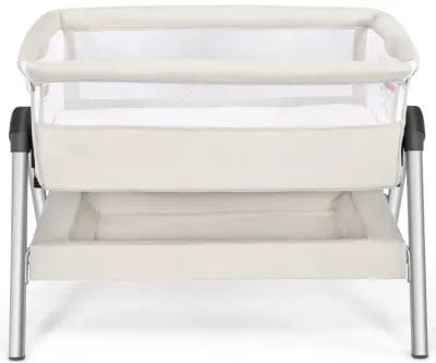 Portable Baby Bedside Sleeper with Adjustable Heights and Angle