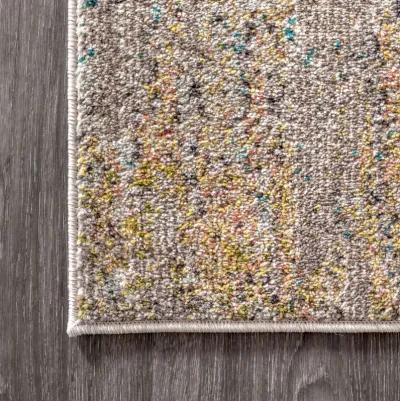 Contemporary Pop Modern Abstract Vintage Waterfall Area Rug