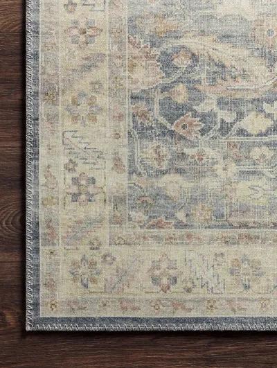 Hathaway HTH02 Denim/Multi 5' x 7'6" Rug by Loloi II