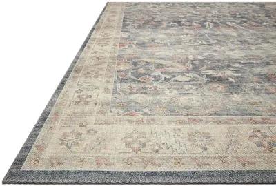 Hathaway HTH02 Denim/Multi 5' x 7'6" Rug by Loloi II