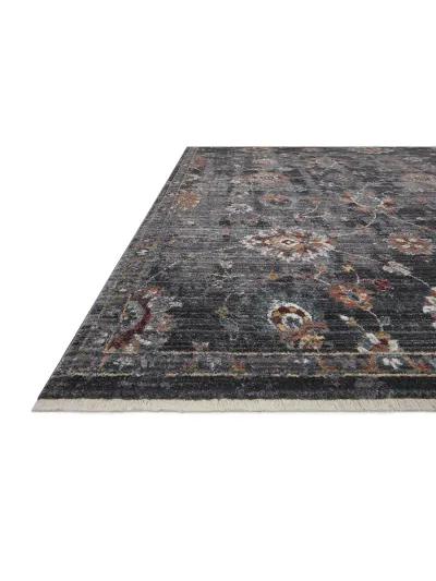 Samra SAM08 Charcoal/Multi 7'10" x 10' Rug