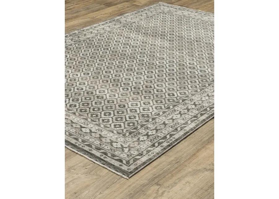 Chamberlain 9'10 x 12'10 Gry Rug