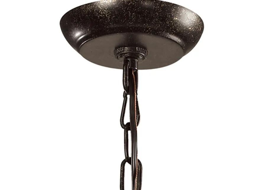 Circeo 10'' Wide 1-Light Bronze Mini Pendant