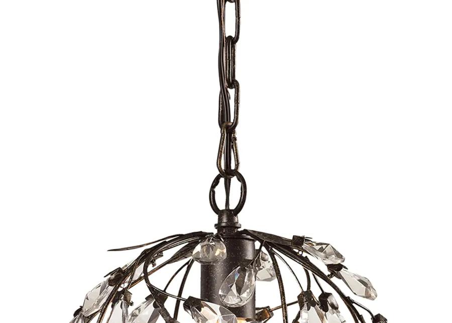 Circeo 10'' Wide 1-Light Bronze Mini Pendant