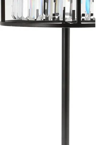 Bevin Metal/Crystal LED Floor Lamp