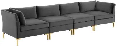 Ardent 4-Seater Performance Velvet Sofa