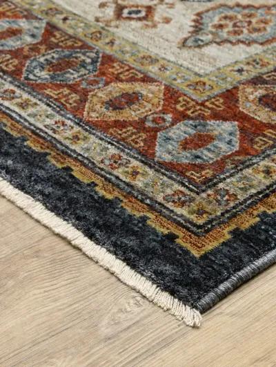 Aberdeen 6'7" x 9'6" Blue Rug