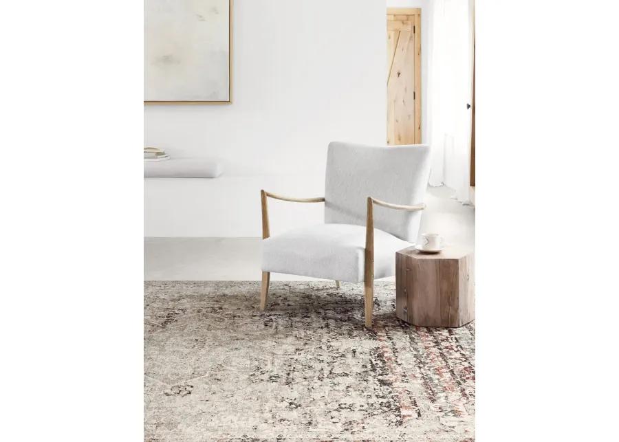 Theia THE05 Taupe/Brick 3'7" x 5'2" Rug