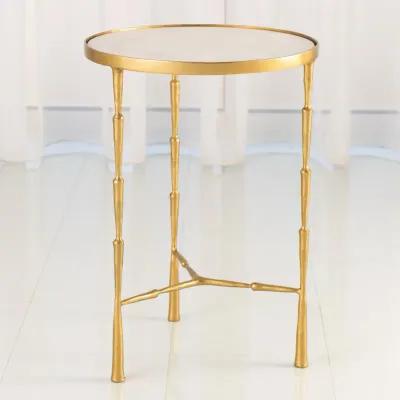 Spike Accent Table- Gold