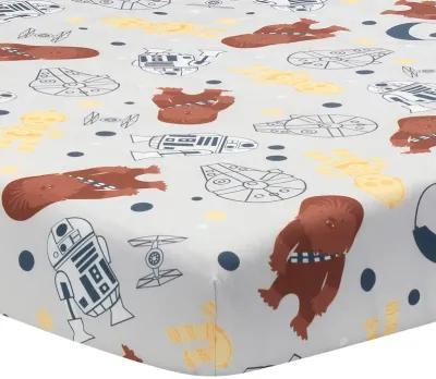 Lambs & Ivy Star Wars Signature Millennium Falcon 3-Piece Baby Crib Bedding Set