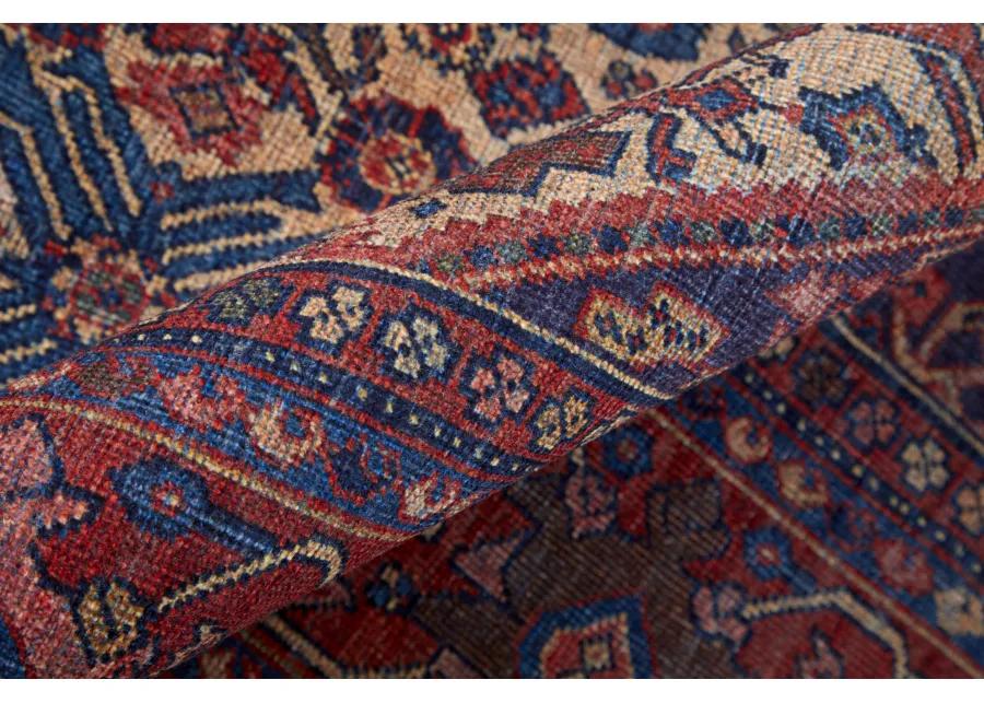 Rawlins 39HJF Red/Tan/Blue 2'7" x 8' Rug