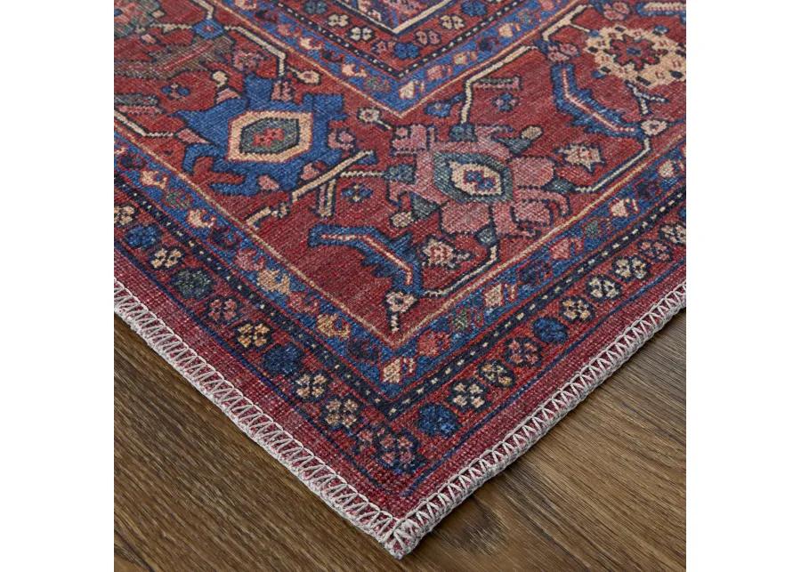 Rawlins 39HJF Red/Tan/Blue 2'7" x 8' Rug