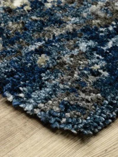 Aspen 6'7" x 9'6" Blue Rug