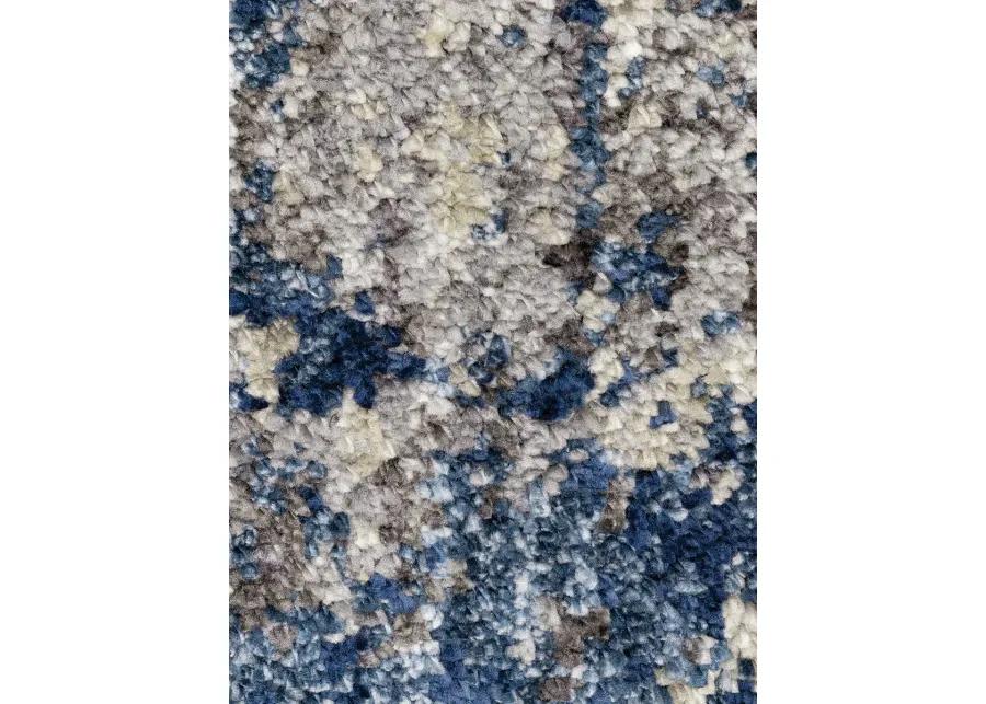 Aspen 6'7" x 9'6" Blue Rug