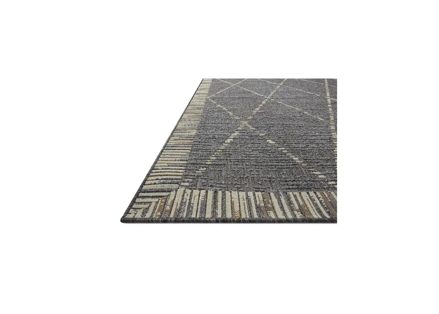 Rainier RAI09 Slate/Multi 7'10" x 10'10" Rug