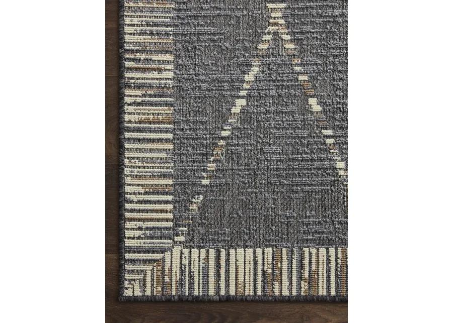 Rainier RAI09 Slate/Multi 7'10" x 10'10" Rug