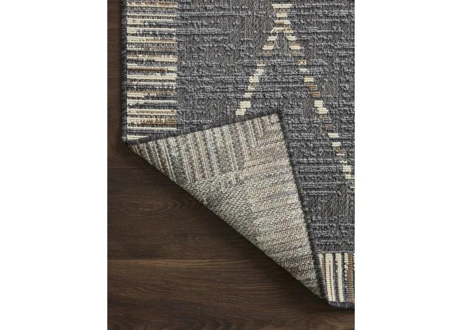 Rainier RAI09 Slate/Multi 7'10" x 10'10" Rug