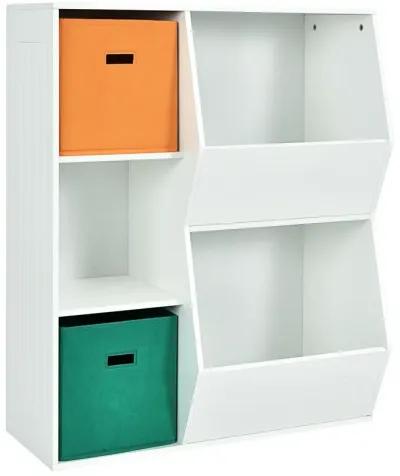 Kids Toy Storage Cabinet Shelf Organizer