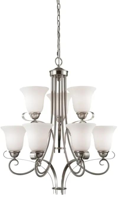 Brighton 25" 9-Lt Chandelier