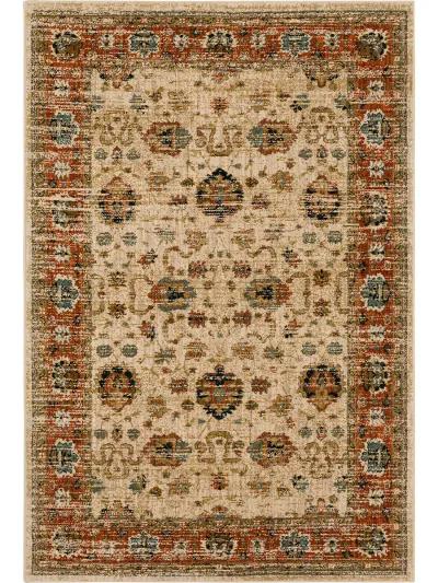 Spice Market Koyna Cream 8' ROUND Rug