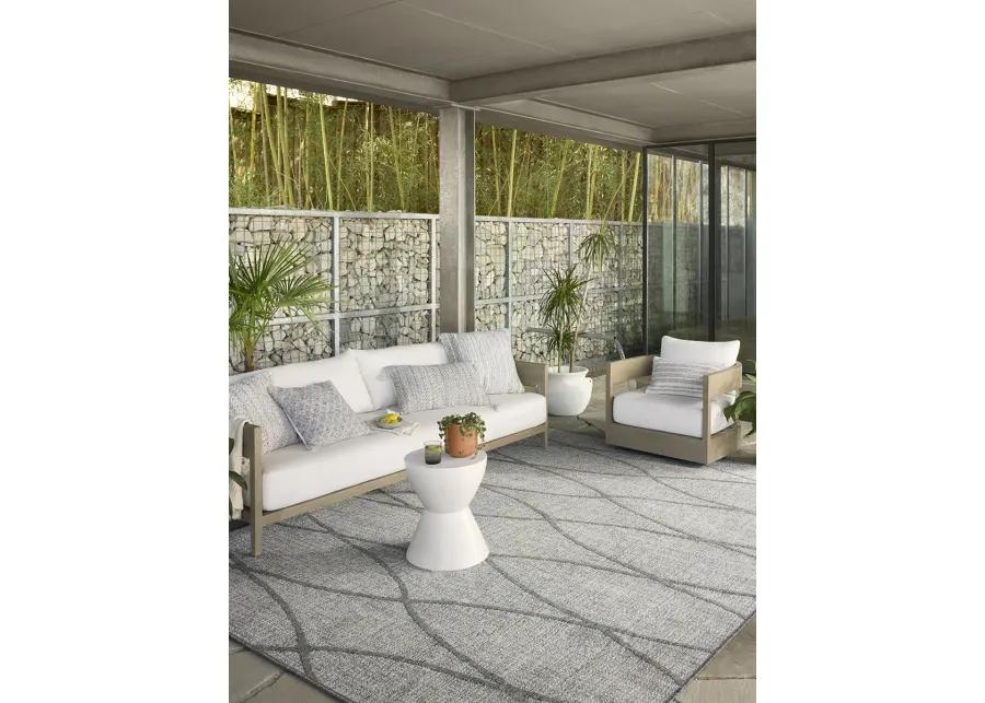 Rainier RAI07 Dove/Grey 5'3" x 7'7" Rug