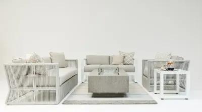 Miami Sofa in Echo Ash w/ Self Welt