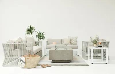 Miami Sofa in Echo Ash w/ Self Welt