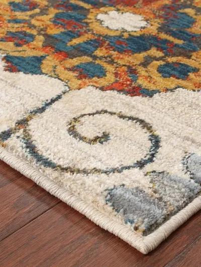 Sedona 6'7" x 9'6" Ivory Rug