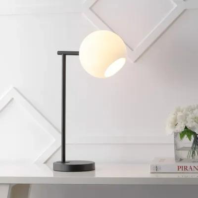 Charles Contemporary Modern Metal/Marble LED Table Lamp