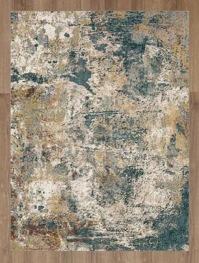 Soiree Zydeco Mallard Green 2' 4" X 7' 10" Rug