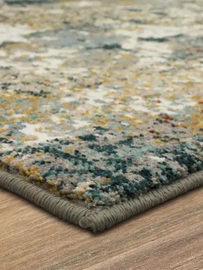 Soiree Zydeco Mallard Green 2' 4" X 7' 10" Rug