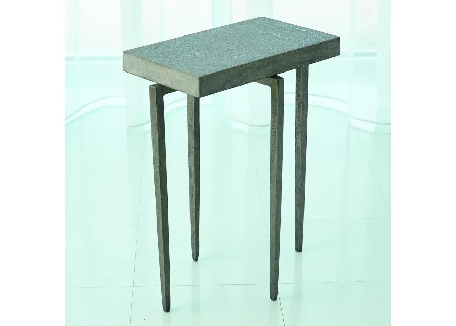 Laforge Accent Table- Silver