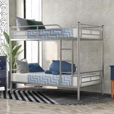 Twin Over Twin Metal Bunk Bed