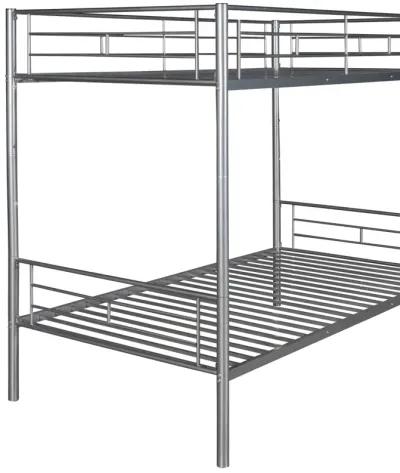 Twin Over Twin Metal Bunk Bed