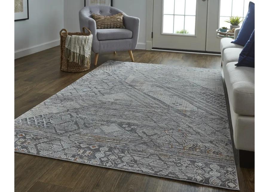 Francisco 39GGF Ivory/Gray 6'7" x 9'4" Rug