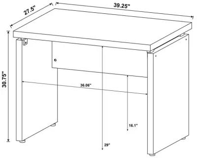 Skylar Extension Desk Cappuccino