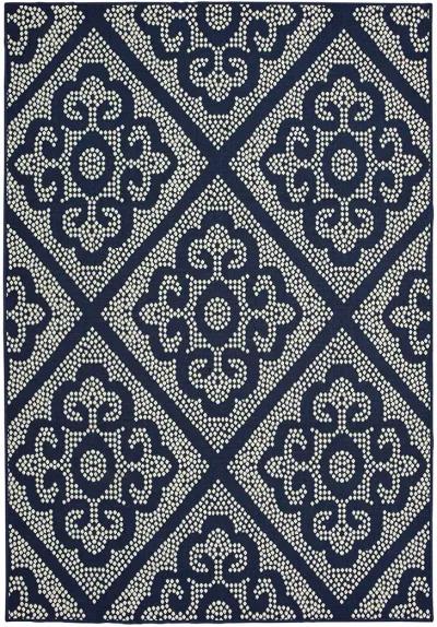 Marina 8'6" x 13' Navy Rug