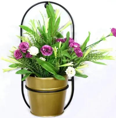 Handmade 100% Iron Round Modern Copper Coated Color 4.4 x 4.6 x 4.6 Inches Planters Pot 1006 BBH Homes