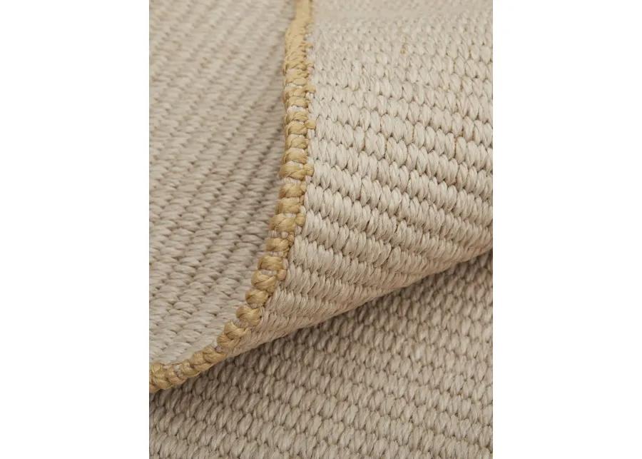 Theo 0827F 4' x 6' Ivory/Tan Rug