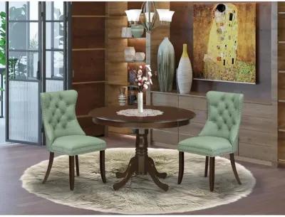 3 Piece Kitchen Table & Chairs Set